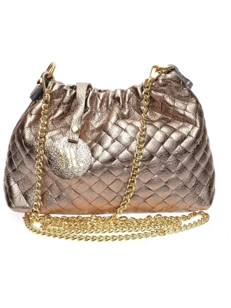 Geanta crossbody Anna Luchini maro
