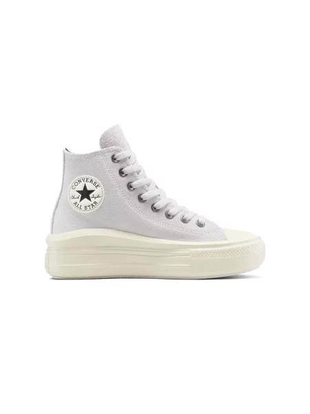 Converse Chuck Taylor All Star Move Platform Suede Kobiety Buty sportowe Converse Size: szary