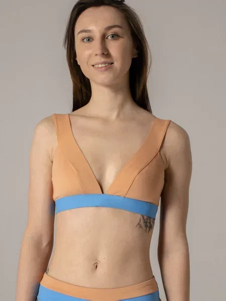 Верхня частина купальника brabrabra блакитний синій