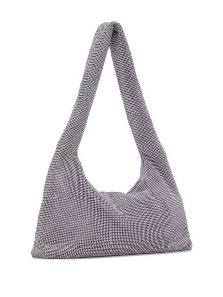 Geantă Kara plasă violet