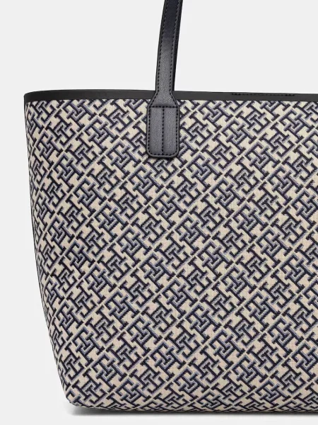 Tommy Hilfiger torebka shopper niebieska