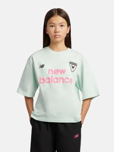 Дитяча Футболка New Balance Graphic Tee зелений