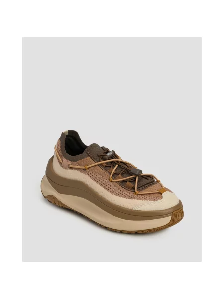 Moon Boot Tenisky Xlace hnědá / světle hnědá / tmavě hnědá béžové