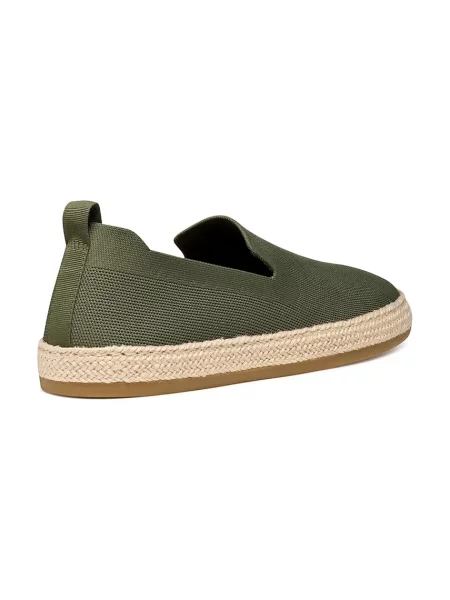 Espadrilky Geox U PANTELLERIA zelené
