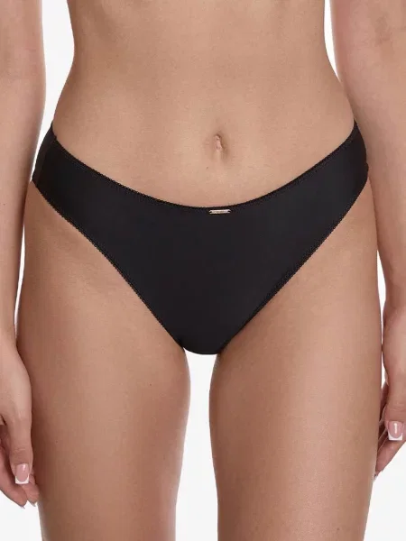 Женские однотонные трусики чорні