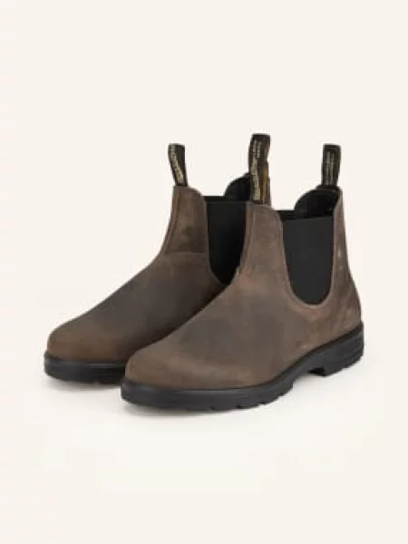 Blundstone Chelsea boty Clay čokoládová / barvy bláta černé