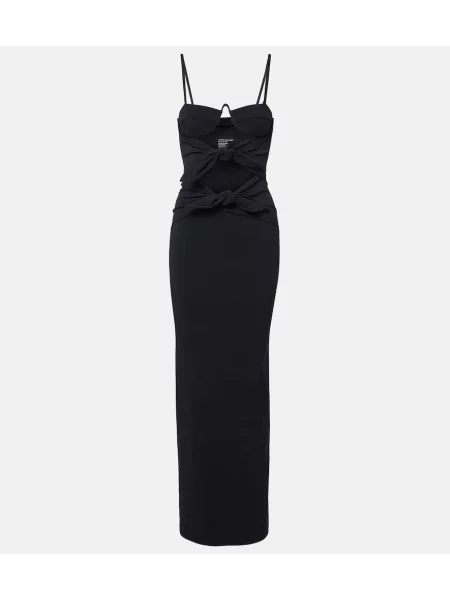Rochie maxi Christopher Esber negru