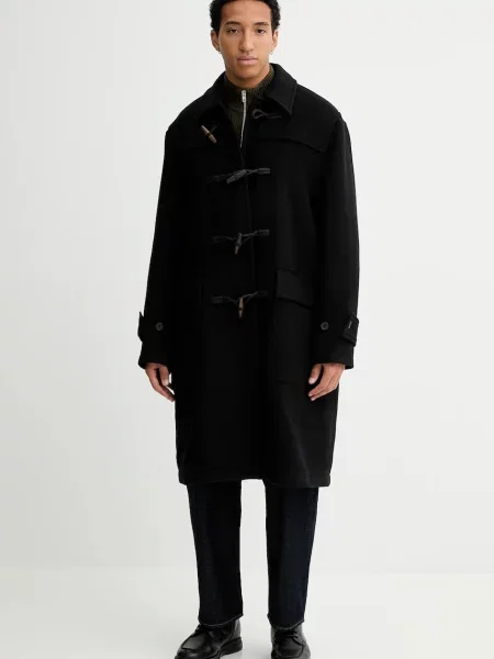 Палто с вълна Filippa K черно