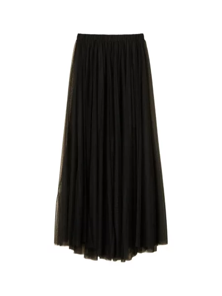 Lung fustă Twinset din tul negru