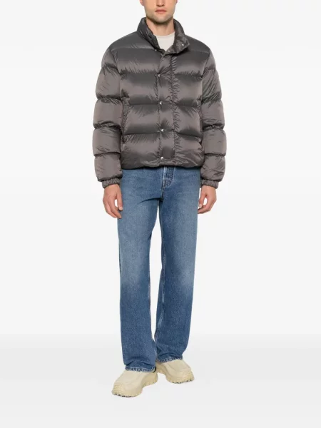 Geacă Moncler cu autograf gri