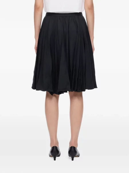 Fusta mini Shushu/tong în linie A negru