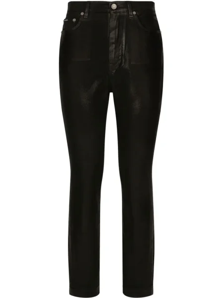 Skinny jeansy skinny Dolce And Gabbana czarne