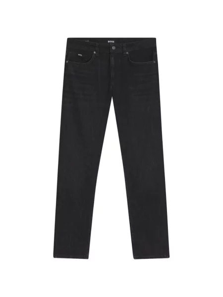 Blugi Boss cu autograf negru