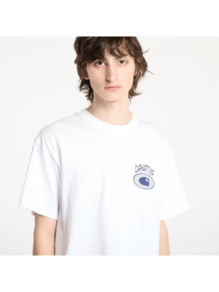 Тениска Carhartt WIP Shortsleeve Tire T-Shirt UNISEX White XS бяло