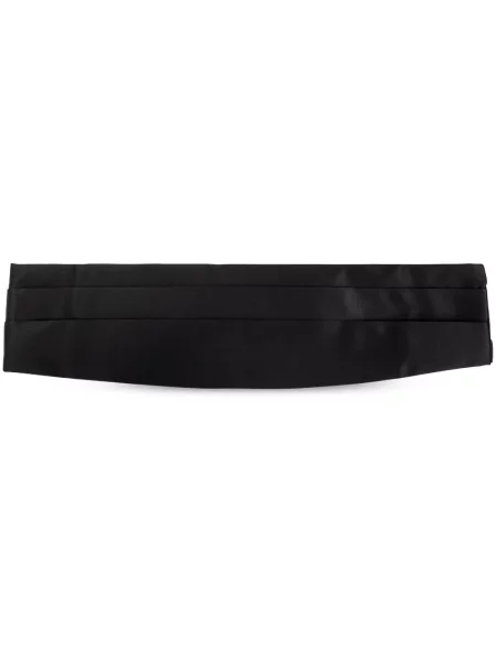 Curea Giorgio Armani de mătase negru