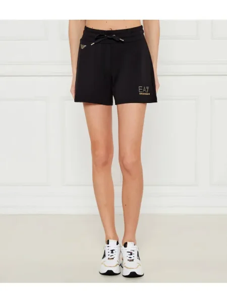 Emporio Armani Pantaloni scurți sport negru