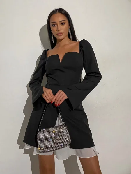 Jadone Fashion Сукня міні Suknya_Paloma_chor чорний