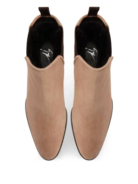 Botine Giuseppe Zanotti din piele de căprioară maro
