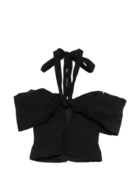 Bluză Magda Butrym cu legături negru