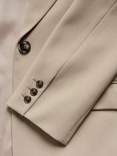 Пиджак Reserved однобортный бежевый