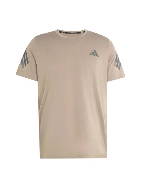 ADIDAS PERFORMANCE Tricou funcțional taupe / metalic gri