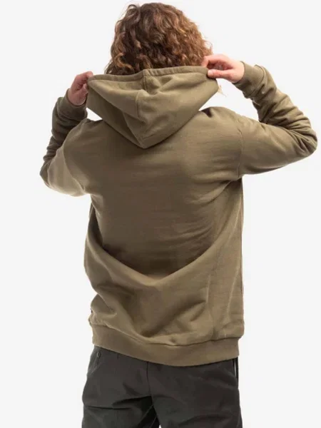 Fjallraven melegítőfelső férfi nyomott mintás kapucnis zöld