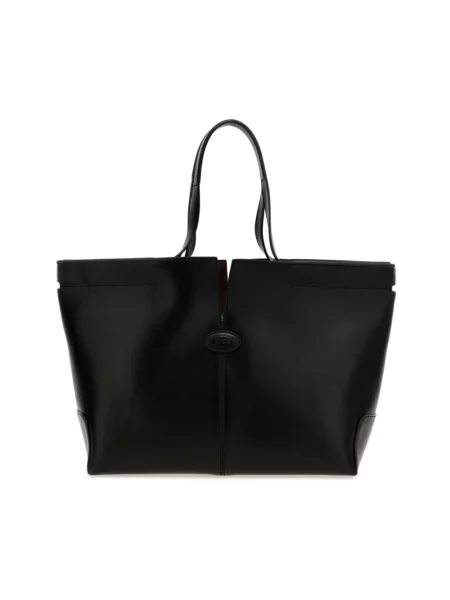 Shopperka Tod's skórzana czarna
