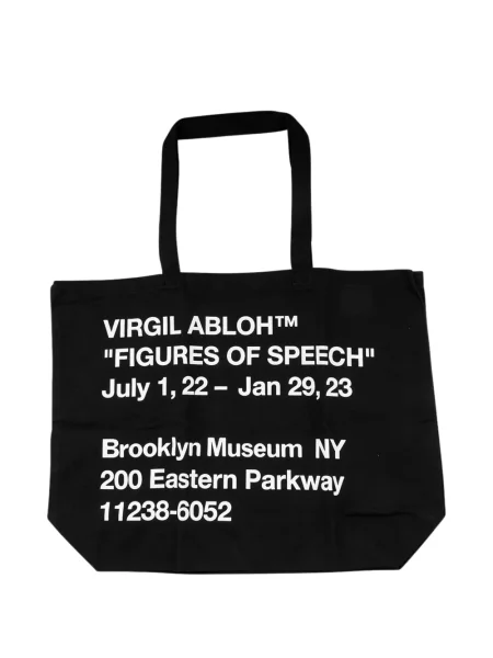 Shopper kabelka Virgil Abloh černá