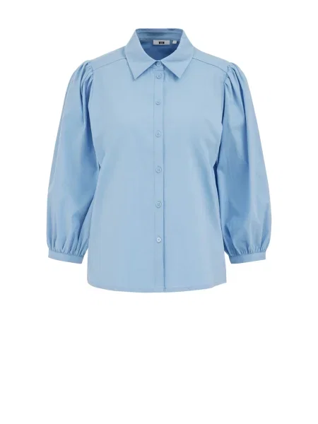 WE Fashion Bluză pastel albastru