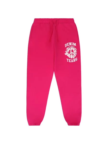 Pantaloni Denim Tears alergare roz