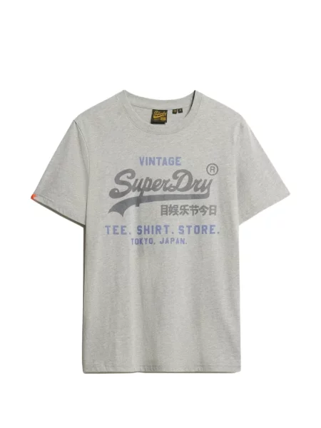 Tricou Superdry cu imagine gri