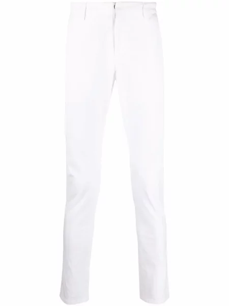 Pantaloni chino Dondup alb