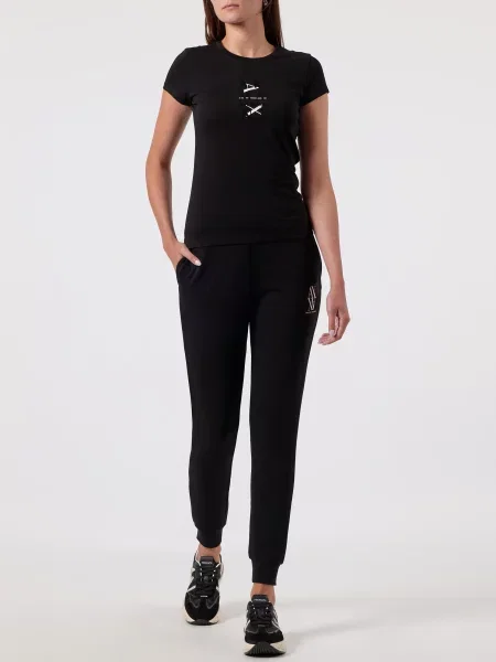 Футболка Armani Exchange чорна