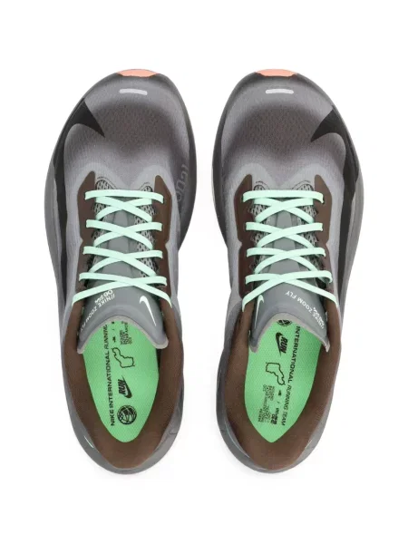 Ριγέ τρέξιμο μακρύς σορτς Nike γκρι