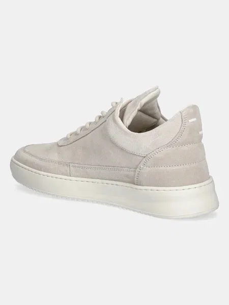 Tenisky Filling Pieces Low Top Suede Organic béžové