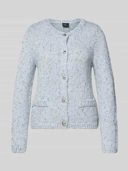 Kardigan rozpinany o kroju regular fit z dodatkiem alpaki S.oliver Black Label