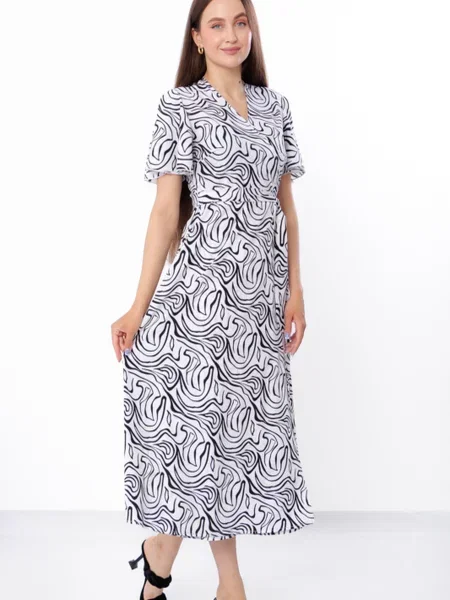 Сукня міді Носи своє софтшел білий