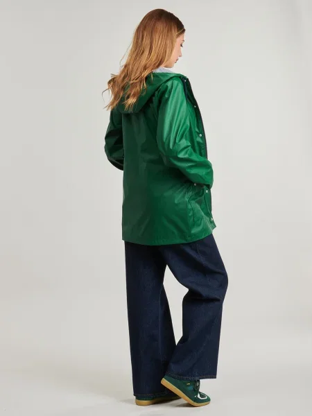 Geacă Petit Bateau verde