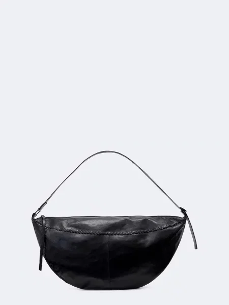 AllSaints geantă pentru femei din piele ESME negru