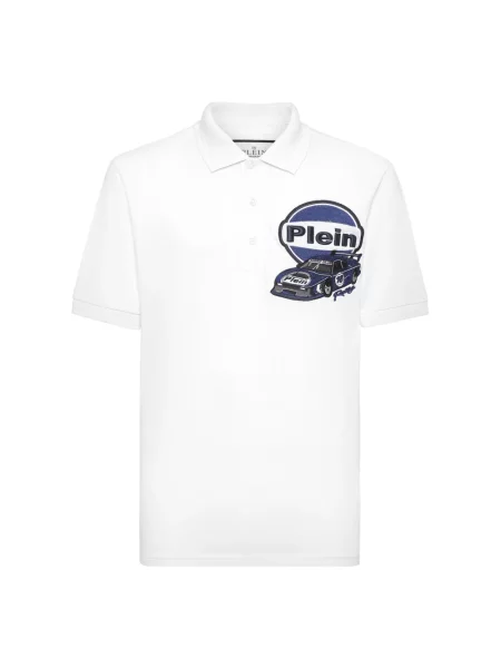 Koszulka polo Philipp Plein biała