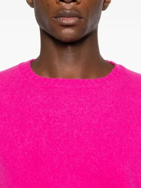 Džemper Drumohr s okruglim izrezom ružičasta