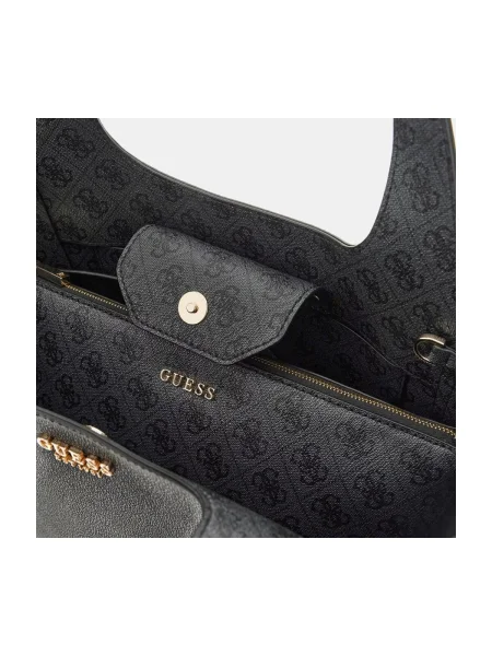 Guess Geantă Calista Gri negru