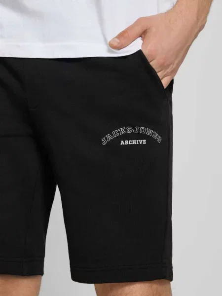Jack & Jones Szorty sportowe Gordon College czarny