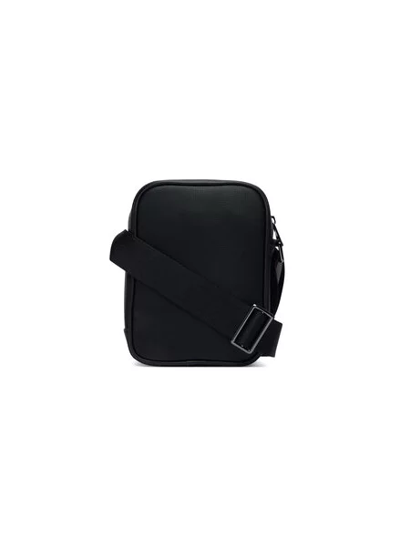 Taška cez rameno Tommy Hilfiger Th Textured Mini Reporter čierna