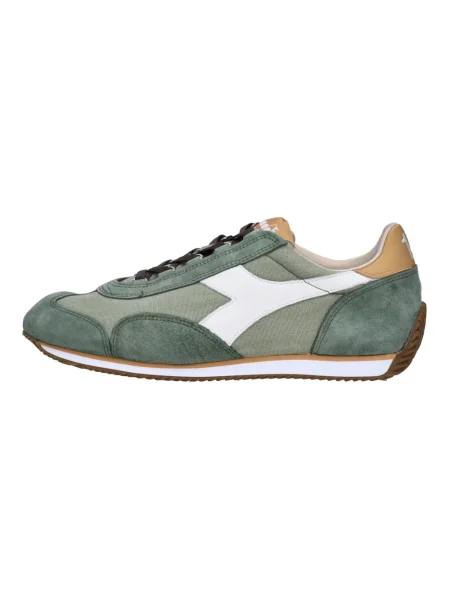 Sneakersy Diadora skórzane zielone