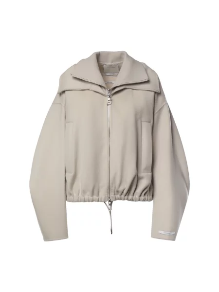 Kurtka bomber Sportmax wełniany beżowy