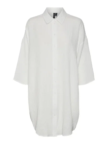 VERO MODA Rochie tip bluză NATALI' alb