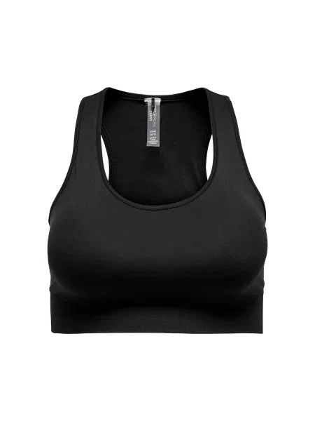 Only Play Curvy Sutien sport DAISY negru alb