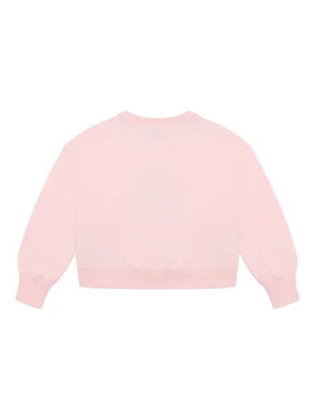 Bluza dziecięca Moschino różowa