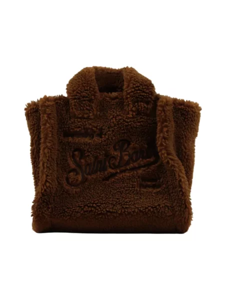 Torebka Mc2 Saint Barth typu teddy brązowa